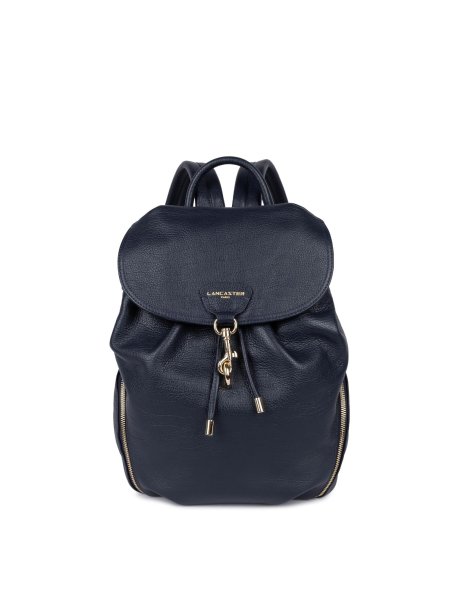 Lancaster 529-89 - CUIR DE VACHETTE - BLEU sac a dos dune Sac business