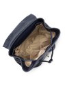 Lancaster 529-89 - CUIR DE VACHETTE - BLEU sac a dos dune sacs-a-mains