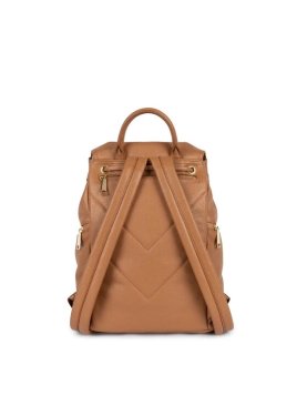 Lancaster 529-89 - CUIR DE VACHETTE - CAME sac a dos dune Sac business