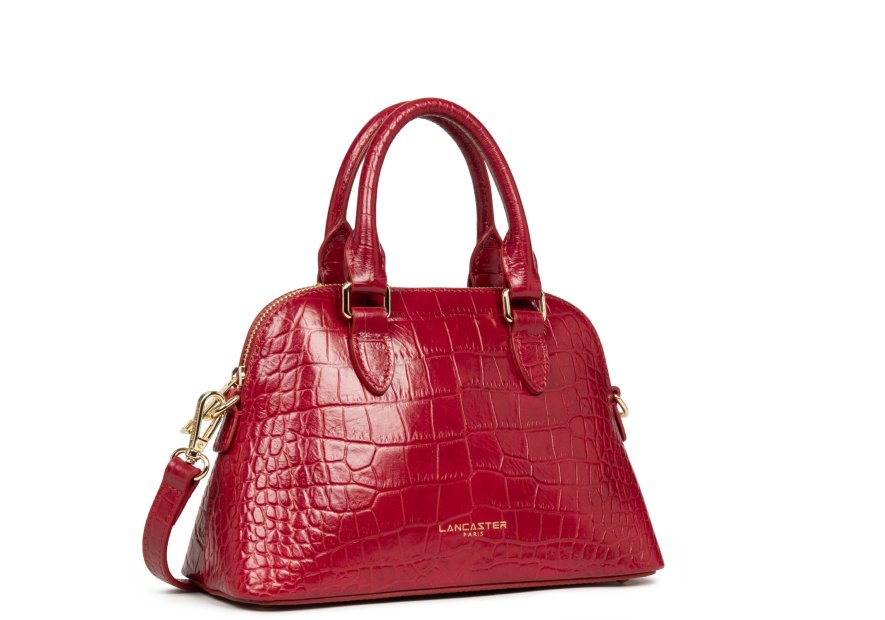 Lancaster 524-105 - CUIR DE VACHETTE FACON sac demi lune exo Sac business