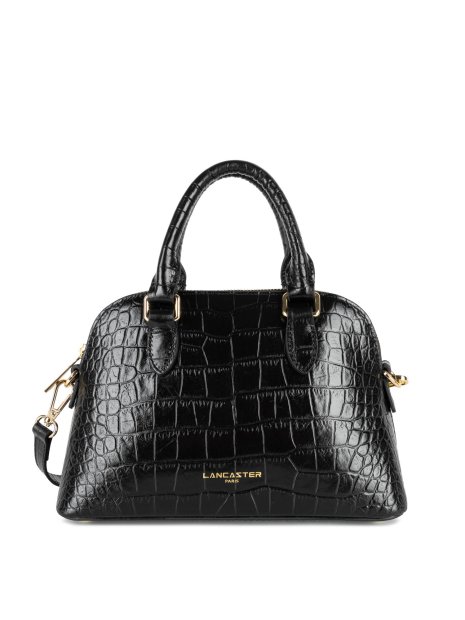 Lancaster 524-105 - CUIR DE VACHETTE FACON sac demi lune exo sacs-a-mains