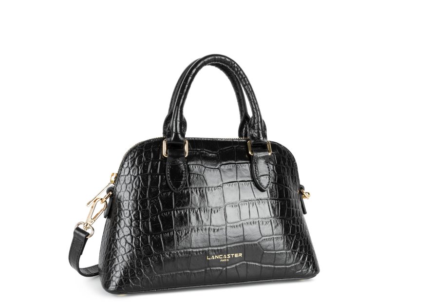 Lancaster 524-105 - CUIR DE VACHETTE FACON sac demi lune exo Sac business