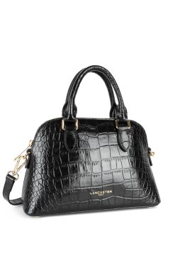 Lancaster 524-105 - CUIR DE VACHETTE FACON sac demi lune exo Sac business