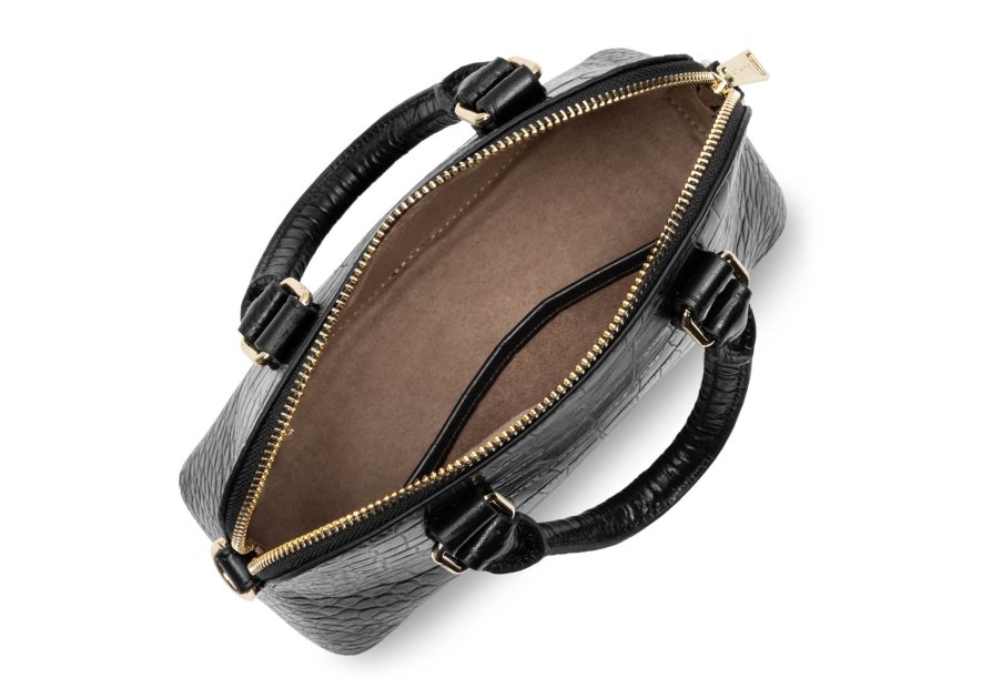 Lancaster 524-105 - CUIR DE VACHETTE FACON sac demi lune exo Sac business