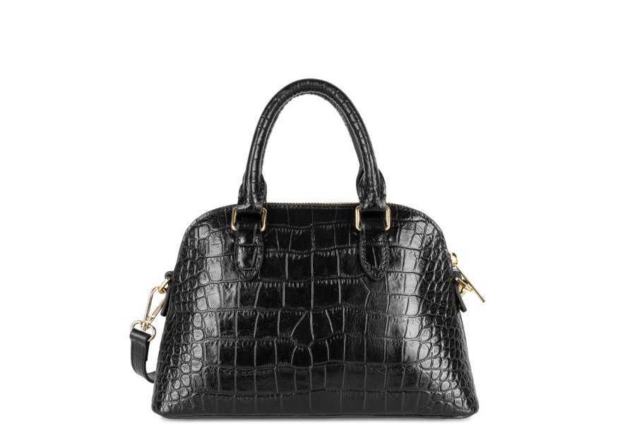 Lancaster 524-105 - CUIR DE VACHETTE FACON sac demi lune exo Sac business