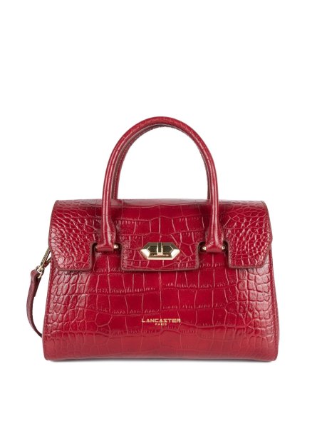 Lancaster 524-107 - CUIR DE VACHETTE FACON porté travers exo Sac business