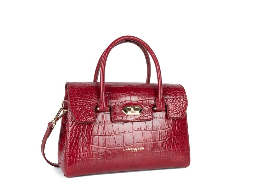 Lancaster 524-107 - CUIR DE VACHETTE FACON porté travers exo Sac business