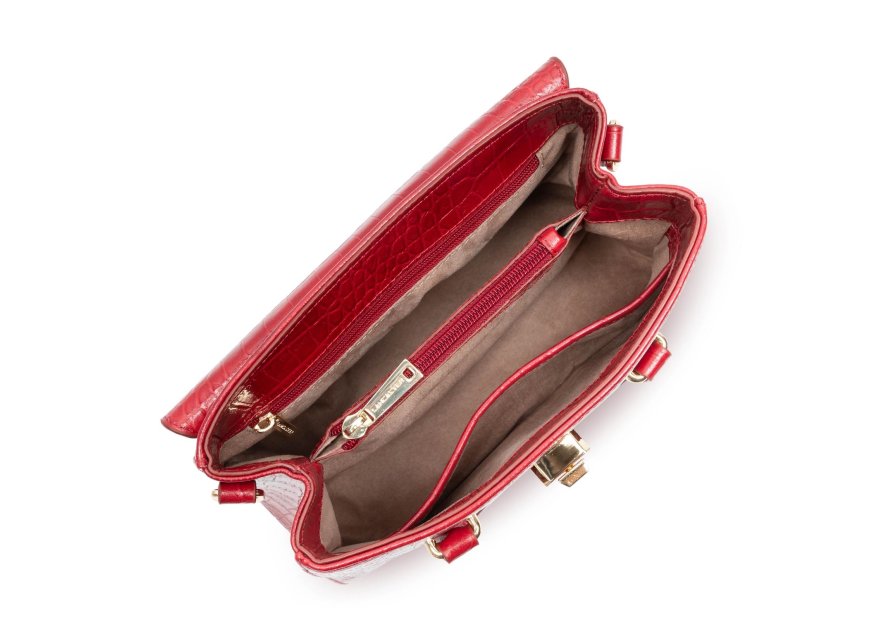 Lancaster 524-107 - CUIR DE VACHETTE FACON porté travers exo Sac business