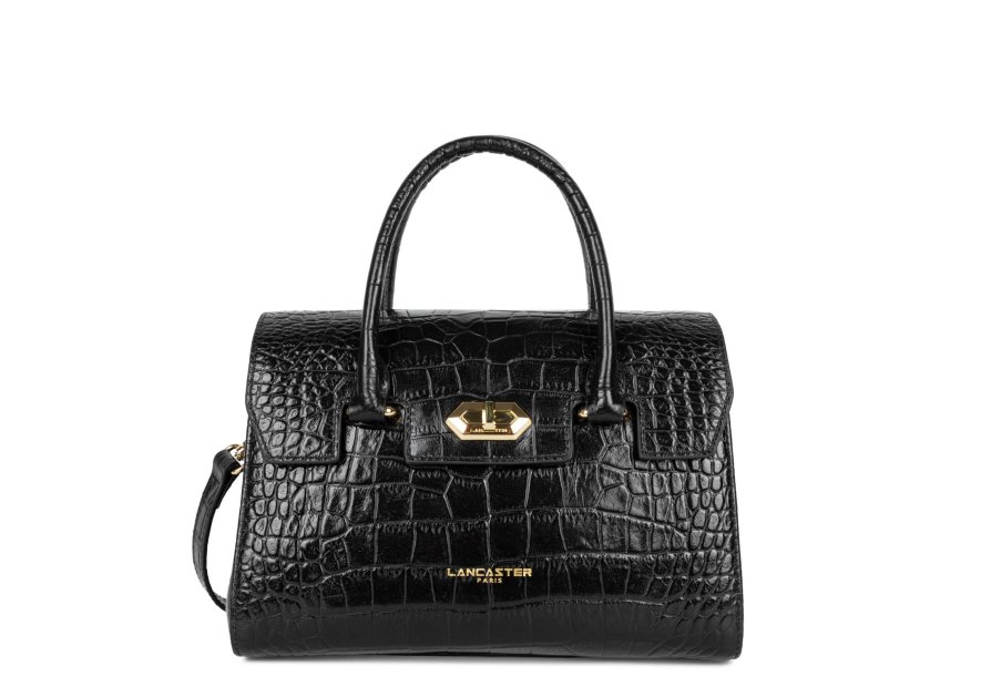 Lancaster 524-107 - CUIR DE VACHETTE FACON porté travers exo Sac business
