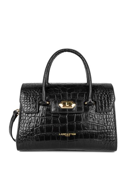 Lancaster 524-107 - CUIR DE VACHETTE FACON porté travers exo Sac business