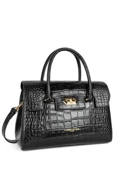 Lancaster 524-107 - CUIR DE VACHETTE FACON porté travers exo Sac business