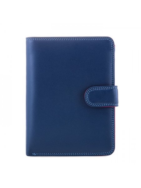 mywalit 229 - CUIR DE VEAU - ROYAL - 127 portefeuille à bouton-pression grand format Portefeuilles