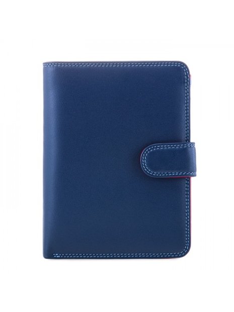 mywalit 229 - CUIR DE VEAU - ROYAL portefeuille à bouton-pression grand format pmpb