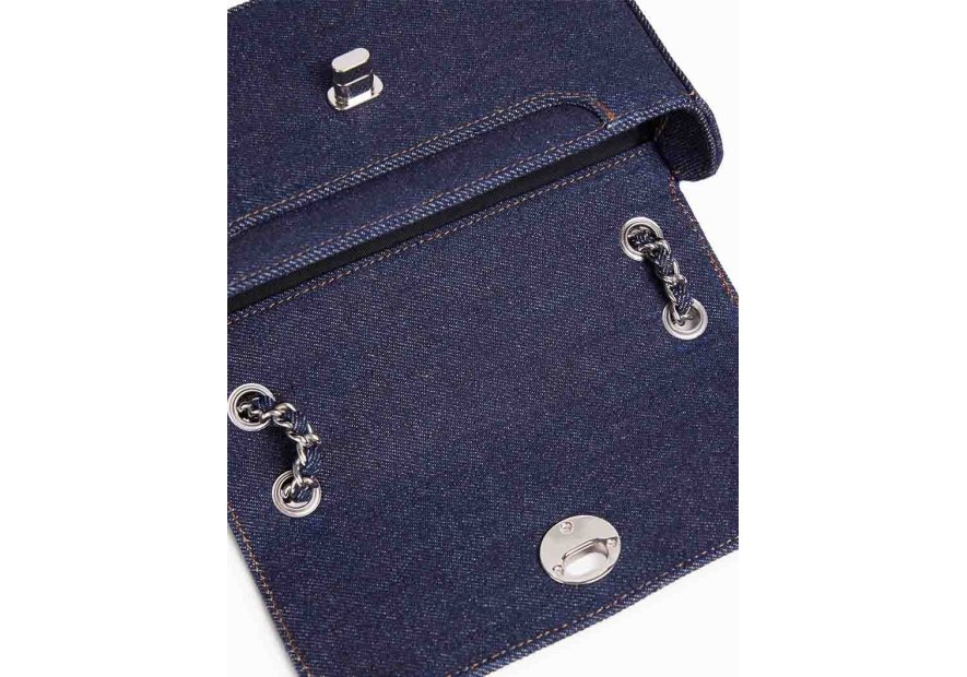 Nat & Nin MINI GRACE DENIM mini grace denim - sac rabat s Sacs à mains