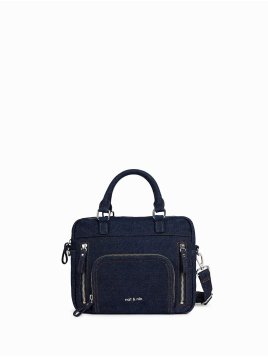Nat & Nin MINI MACY DENIM mini macy - porte main xs Sacs à mains