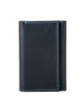 mywalit 4511 - CUIR DE VEAU - BLACK/PACE portefeuille rfid à trois volets portefeuille-homme