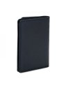 mywalit 4513 - CUIR DE VEAU - NOIR portefeuille rfid avec porte-monnaie plat portefeuille-homme
