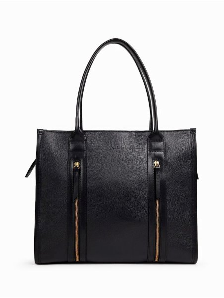 Nat & Nin OPERA. - CUIR DE VACHETTE FINITI cabas porté épaule Sac business