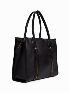 Nat & Nin OPERA. - CUIR DE VACHETTE FINITI cabas porté épaule Sac business