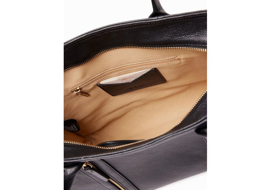 Nat & Nin OPERA. - CUIR DE VACHETTE FINITI cabas porté épaule Sac business