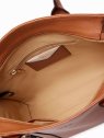 Nat & Nin OPERA. - CUIR DE VACHETTE FINITI cabas porté épaule sac-a-main-shopping-toile-ou-cuir