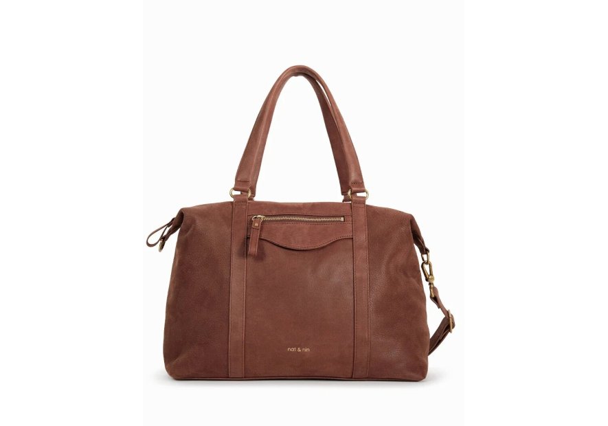 Nat & Nin THYLANE - CUIR DE VACHETTE - CAC grand cabas format a4 Sac business