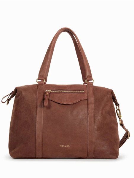 Nat & Nin THYLANE - CUIR DE VACHETTE - CAC grand cabas format a4 Sac business