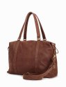 Nat & Nin THYLANE - CUIR DE VACHETTE - CAC sac cabas grand format thylane nat&nin sac-a-main-shopping-toile-ou-cuir
