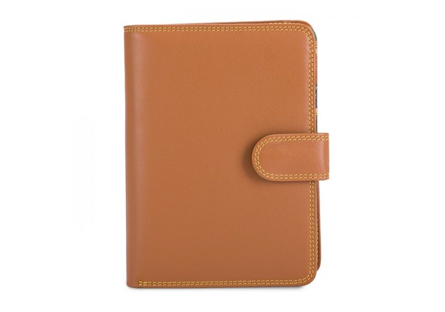 mywalit 229 - CUIR DE VEAU - BOSCO - 174 portefeuille à bouton-pression grand format Portefeuilles