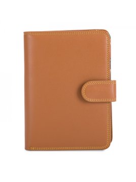 mywalit 229 - CUIR DE VEAU - BOSCO - 174 portefeuille à bouton-pression grand format Portefeuilles