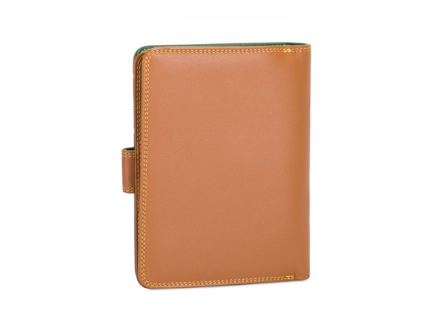 mywalit 229 - CUIR DE VEAU - BOSCO - 174 portefeuille à bouton-pression grand format Portefeuilles