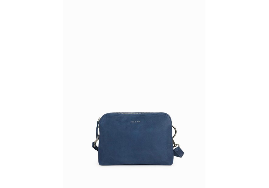 Nat & Nin NAEL - CUIR DE VACHETTE - MARINE nat&nin - nael - sac trotteur m Sac business