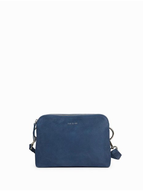 Nat & Nin NAEL sac à main bandoulière double zip naël nat&nin sacs-a-mains