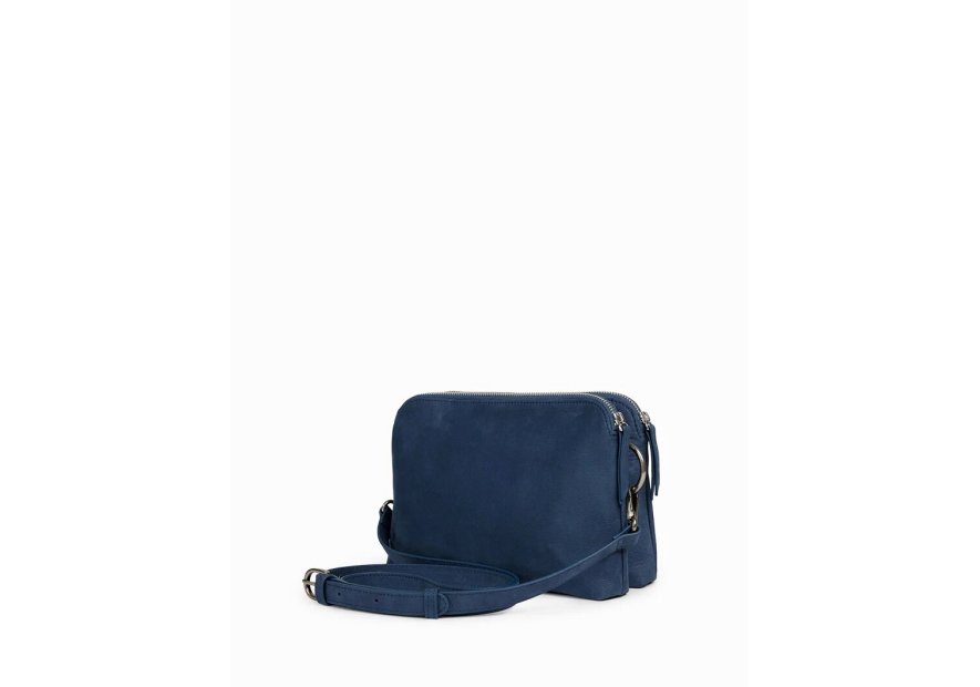 Nat & Nin NAEL - CUIR DE VACHETTE - MARINE nat&nin - nael - sac trotteur m Sac business