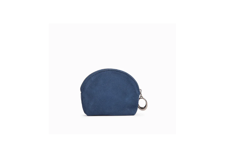 Nat & Nin YURI - CUIR DE VACHETTE - MARINE porte-monnaies Porte-monnaie