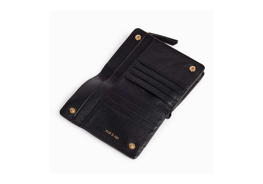 Nat & Nin ISIS - CUIR DE VACHETTE FINITION porte monnaie/porte billets Portefeuilles