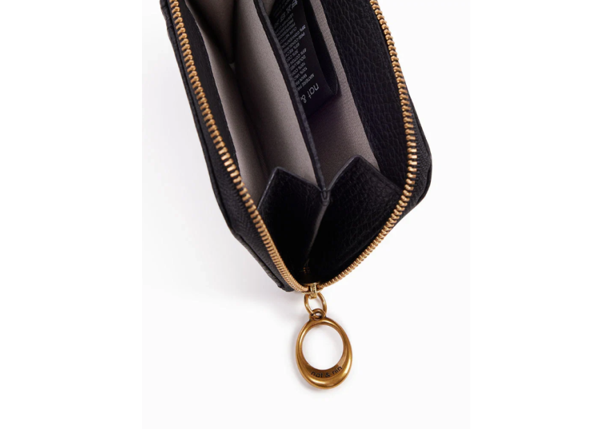 Nat & Nin NIKO - CUIR DE VACHETTE FINITION porte-monnaies/porte cartes Porte-cartes