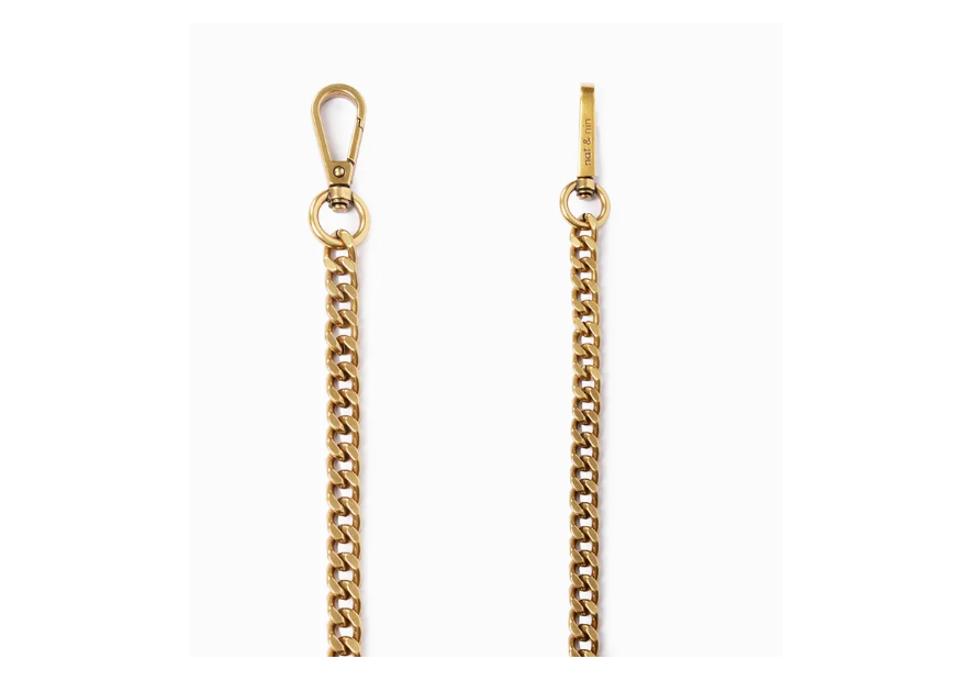 Nat & Nin JILL - MÉTAL - DORÉ bandoulière Accessoires