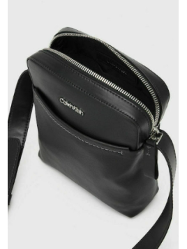 Calvin Klein K508671 - CUIR DE VACHETTE - NOI calvin klein-natural-sac homme s Sacs bandoulière/Sacoches