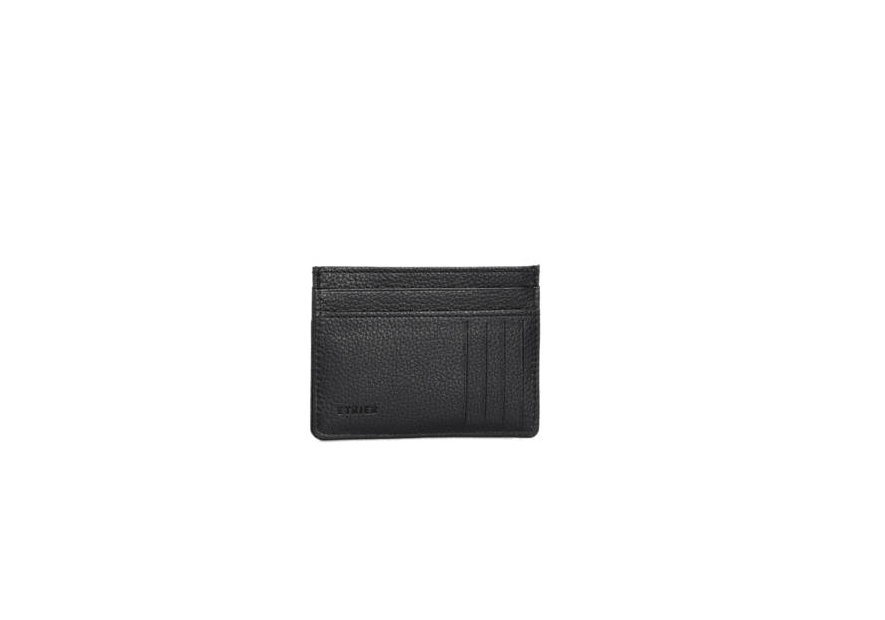 etrier EMAD053 - CUIR DE VACHETTE - NOI etrier-mad-porte carte Porte-cartes