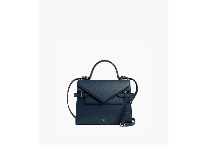 Le Tanneur TEMI1014 - CUIR DE VACHETTE - CR sac à main double rabat taille m Sac business