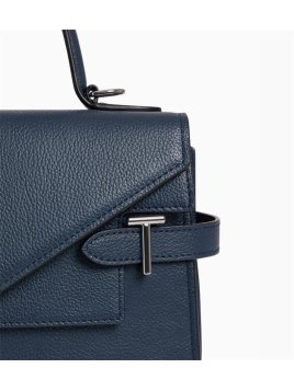 Le Tanneur TEMI1014 sac à main double rabat taille m Sacs à mains