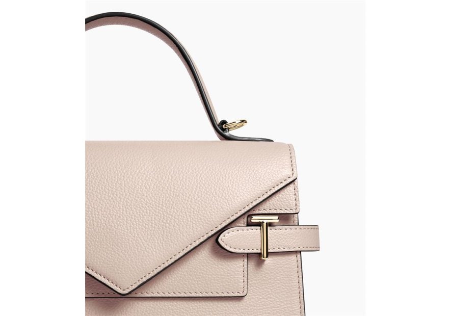 Le Tanneur TEMI1014 sac à main double rabat taille m Sacs à mains