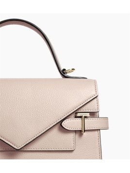 Le Tanneur TEMI1014 - CUIR DE VACHETTE - GR sac à main double rabat taille m Sac business