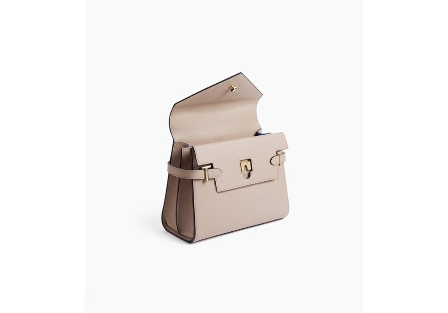 Le Tanneur TEMI1014 sac à main double rabat taille m Sacs à mains