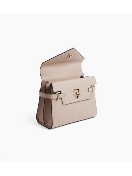 Le Tanneur TEMI1014 - CUIR DE VACHETTE - GR sac à main double rabat taille m Sac business