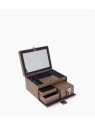 Le Tanneur TBJ7323 - CUIR DE VACHETTE - TAU grand coffret bijoux miroir coffret-bijoux