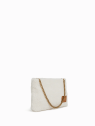 Nat & Nin MOLLY TEDDY - POLYESTER - CRÉME sac porté épaule teddy sacs-a-mains