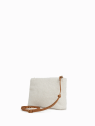 Nat & Nin MOLLY TEDDY - POLYESTER - CRÉME sac porté épaule teddy sacs-a-mains