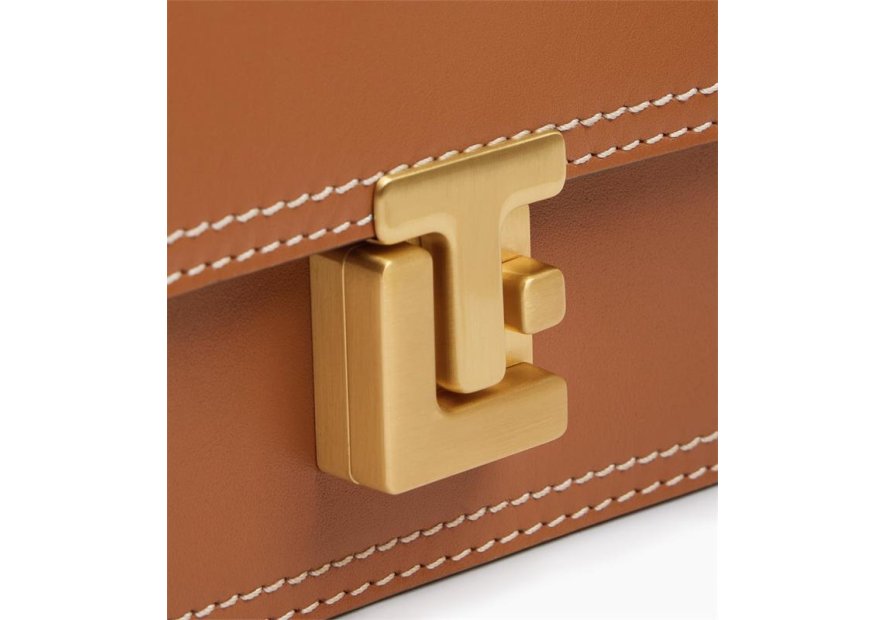 Le Tanneur TROS1200 petit sac bandoulière en cuir lisse rose Sacs à mains